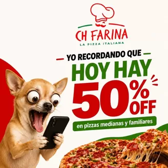 Catálogo Ch Farina | Yo recoradando que hoy hay 50%off  | 2026-07-31T00:00:00.000Z - 2026-08-29T00:00:00.000Z