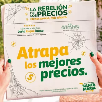 Catálogo Santa Maria | Atraoa los mejores precios | 2026-08-05T00:00:00.000Z - 2026-08-16T00:00:00.000Z