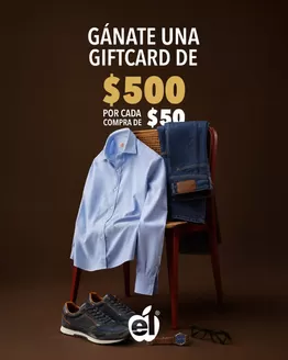Catálogo Camisas Él | Ganate una giftcard | 2026-08-10T00:00:00.000Z - 2026-08-31T00:00:00.000Z