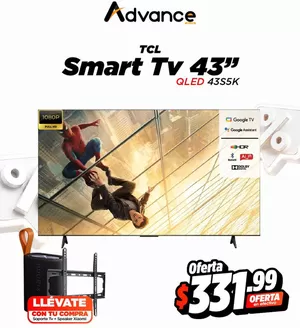 Catálogo Advance | Smart TV | 2026-08-11T00:00:00.000Z - 2026-08-31T00:00:00.000Z