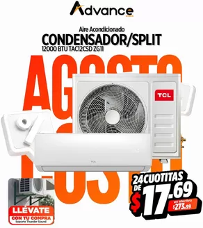 Catálogo Advance | Aire acondicionado | 2026-08-13T00:00:00.000Z - 2026-08-31T00:00:00.000Z