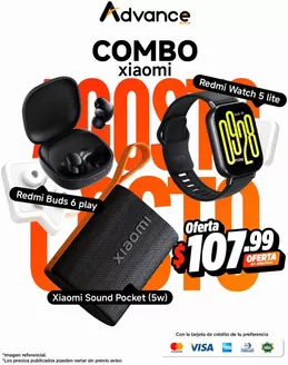 Catálogo Advance en San Camilo | Combo xiaomi | 2026-08-17T00:00:00.000Z - 2026-08-31T00:00:00.000Z