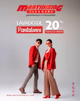 Catálogo Martinizing Dry Cleaning | Lavado de pantalones  | 2026-08-17T00:00:00.000Z - 2026-08-27T00:00:00.000Z