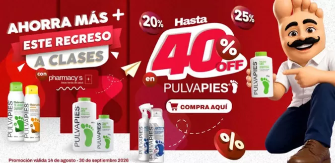 Catálogo Pharmacy's | Ahorra mas este regreso a clases | 2026-08-18T00:00:00.000Z - 2026-09-30T00:00:00.000Z