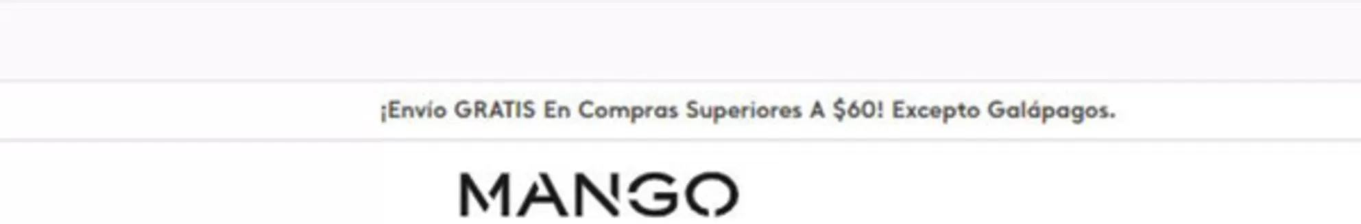 Catálogo Mango | Envio gratis en compras superiores a $60 | 2026-08-20T00:00:00.000Z - 2026-09-20T00:00:00.000Z