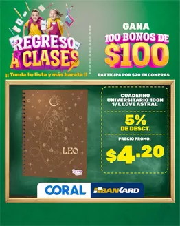 Catálogo Coral Hipermercados en Nayón | Regreso a clases | 2026-08-24T00:00:00.000Z - 2026-09-30T00:00:00.000Z