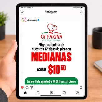 Catálogo Ch Farina | Medianas a solo $10.50 | 2026-08-24T00:00:00.000Z - 2026-08-31T00:00:00.000Z