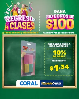 Catálogo Coral Hipermercados en Limon Indanza | Regreso a clases | 2026-08-25T00:00:00.000Z - 2026-09-30T00:00:00.000Z