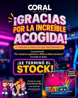 Catálogo Coral Hipermercados | Gracias por la increible acogida | 2026-08-28T00:00:00.000Z - 2026-09-30T00:00:00.000Z