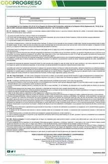 Catálogo Cooprogreso en Cuenca | Costos Financieros - Información relevante | 2026-09-08T00:00:00.000Z - 2026-09-30T00:00:00.000Z