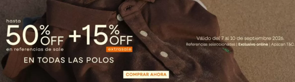 Catálogo Tennis en Buena Fé | Todas las polos  | 2026-09-09T00:00:00.000Z - 2026-09-10T00:00:00.000Z