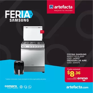 Catálogo Artefacta en Tabacundo | Catálogo Artefacta | 2026-09-10T00:00:00.000Z - 2026-09-24T00:00:00.000Z