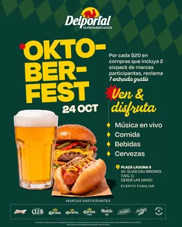 Catálogo Supermercados Delportal en Calderón | Okto ber fest | 2026-09-14T00:00:00.000Z - 2026-09-24T00:00:00.000Z