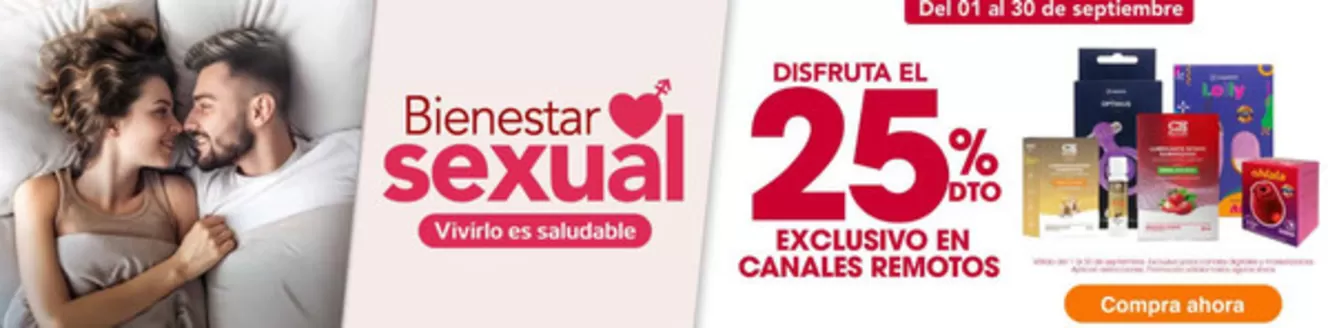 Catálogo Fybeca | Bienestar sexual | 2026-09-16T00:00:00.000Z - 2026-09-30T00:00:00.000Z