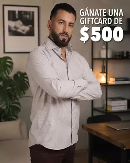 Catálogo Camisas Él | Ganate una giftcard de $500 | 2026-09-17T00:00:00.000Z - 2026-10-17T00:00:00.000Z