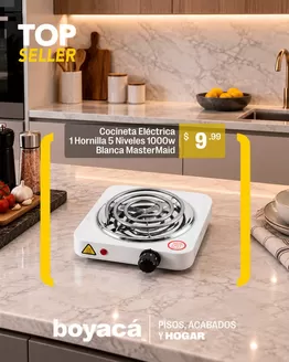 Catálogo Boyacá | Cocineta Electrica | 2026-09-18T00:00:00.000Z - 2026-10-18T00:00:00.000Z