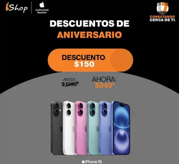 Catálogo iShop | Descuentos | 2026-09-18T00:00:00.000Z - 2026-09-20T00:00:00.000Z
