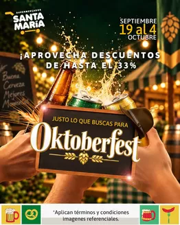 Catálogo Santa Maria | Aprovecha descuento de hasta el 3% | 2026-09-21T00:00:00.000Z - 2026-10-04T00:00:00.000Z