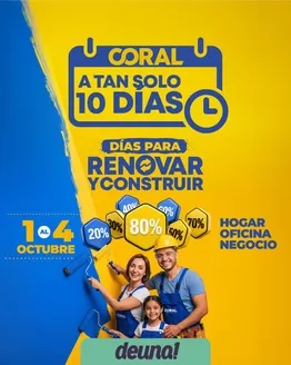 Catálogo Coral Hipermercados en Caluma Canton | A tan solo 10 dias | 2026-09-22T00:00:00.000Z - 2026-10-04T00:00:00.000Z