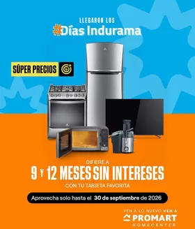 Catálogo Promart Homecenter | Super precios  | 2026-09-22T00:00:00.000Z - 2026-09-30T00:00:00.000Z