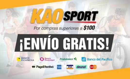 Catálogo Kao Sports Center | Envio gratis | 2026-09-24T00:00:00.000Z - 2026-10-31T00:00:00.000Z
