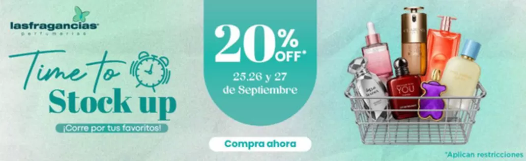 Catálogo Las Fragancias en Pintag | Time to stock up | 2026-09-25T00:00:00.000Z - 2026-09-27T00:00:00.000Z