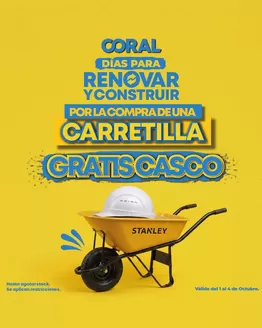 Catálogo Coral Hipermercados en Catarama | Gran variedad de ofertas | 2026-10-01T00:00:00.000Z - 2026-10-04T00:00:00.000Z