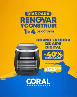 Catálogo Coral Hipermercados en Conocoto | Ahorra ahora con nuestras ofertas | 2026-10-01T00:00:00.000Z - 2026-10-04T00:00:00.000Z