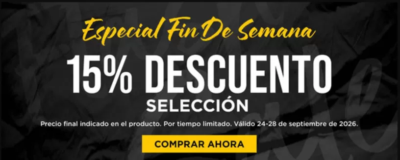Catálogo Skechers | Especial fin de semana  | 2026-09-28T00:00:00.000Z - 2026-09-28T00:00:00.000Z