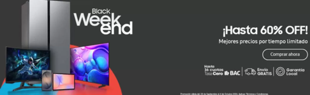 Catálogo Samsung en Conocoto | Black Weekend | 2026-10-01T00:00:00.000Z - 2026-10-04T00:00:00.000Z