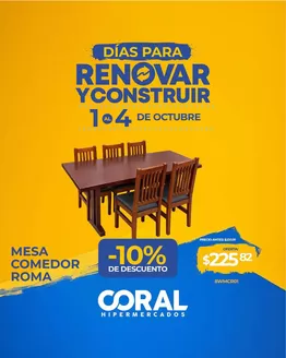 Catálogo Coral Hipermercados en Bahía de Caráquez | Nuevas ofertas para descubrir | 2026-10-01T00:00:00.000Z - 2026-10-04T00:00:00.000Z