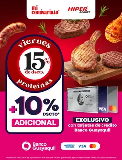 Catálogo Mi Comisariato en Otavalo | Viernes 15%de dscto | 2026-10-02T00:00:00.000Z - 2026-10-09T00:00:00.000Z