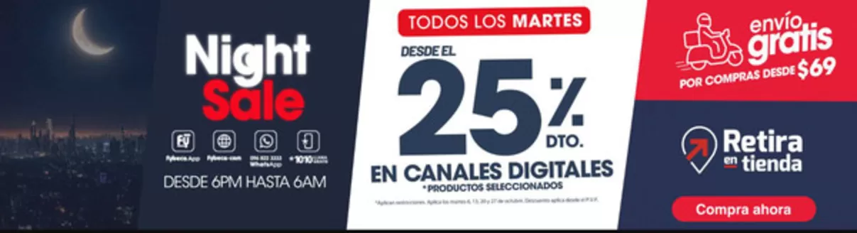 Catálogo Fybeca en Santo Domingo | Night sale  | 2026-10-06T00:00:00.000Z - 2026-10-27T00:00:00.000Z