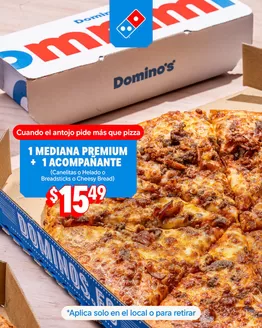 Catálogo Domino's Pizza | Cuando el antojo pide mas que pizza | 2026-10-07T00:00:00.000Z - 2026-10-31T00:00:00.000Z