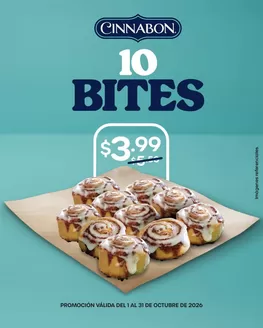 Catálogo Cinnabon | 10 bites | 2026-10-07T00:00:00.000Z - 2026-10-31T00:00:00.000Z