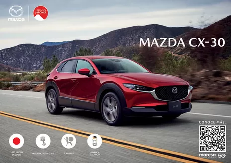 Catálogo Mazda en Huaquillas | Ficha técnica Mazda CX-30 | 2026-10-08T00:00:00.000Z - 2026-10-22T00:00:00.000Z