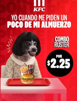 Catálogo KFC en Riobamba | Combo ruster | 2026-10-08T00:00:00.000Z - 2026-10-31T00:00:00.000Z