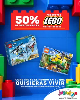 Catálogo Juguetón | 50%de descuento en productos lego | 2026-10-12T00:00:00.000Z - 2026-10-31T00:00:00.000Z