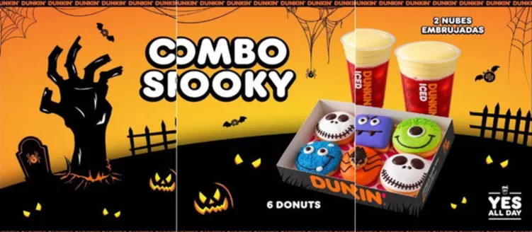 Catálogo Dunkin' Donuts | Combo spooky  | 2026-10-12T00:00:00.000Z - 2026-10-31T00:00:00.000Z