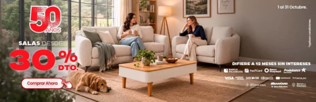Catálogo Muebles el Bosque | Salas desde 30%dto | 2026-10-13T00:00:00.000Z - 2026-10-31T00:00:00.000Z