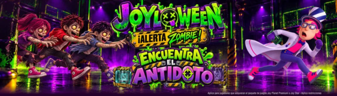 Catálogo Mr. Joy en Ibarra | Alerta zombie  | 2026-10-13T00:00:00.000Z - 2026-10-31T00:00:00.000Z