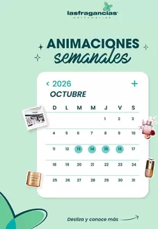 Catálogo Las Fragancias | Animaciones semanales | 2026-10-14T00:00:00.000Z - 2026-10-16T00:00:00.000Z