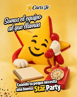 Catálogo Carl's Jr. | Somos el equipo al que llamas  | 2026-10-14T00:00:00.000Z - 2026-10-31T00:00:00.000Z