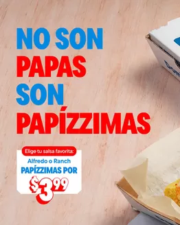 Catálogo Domino's Pizza | No son papas son papizzimas  | 2026-10-15T00:00:00.000Z - 2026-10-31T00:00:00.000Z