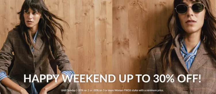 Catálogo Lanidor | Happy weekend up to 30%off! | 2026-10-16T00:00:00.000Z - 2026-10-18T00:00:00.000Z
