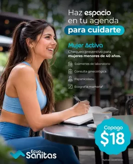 Catálogo ecuasanitas | Cambiarte a ecuasantias tiene sus beneficios | 2026-10-16T00:00:00.000Z - 2026-12-15T00:00:00.000Z