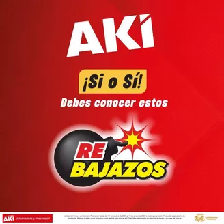 Catálogo Akí en Balzar | Catálogo Akí | 2026-10-11T00:00:00.000Z - 2027-01-12T00:00:00.000Z