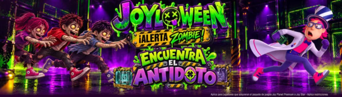 Catálogo Mr. Joy | Encuentra el antidoto | 2026-10-19T00:00:00.000Z - 2026-10-31T00:00:00.000Z