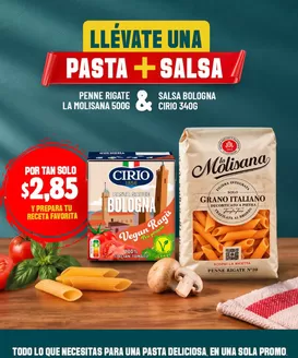 Catálogo Mi Comisariato | Llevate una pasta + salsa | 2026-10-20T00:00:00.000Z - 2026-10-31T00:00:00.000Z