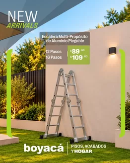 Catálogo Boyacá en Tarifa | Escalera | 2026-10-21T00:00:00.000Z - 2026-11-14T00:00:00.000Z